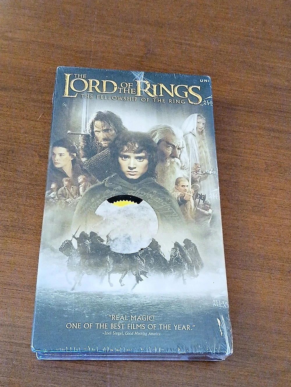 New Line Entertainment The Lord of the Rings: The Fellowship of the Ring VHS Vtg